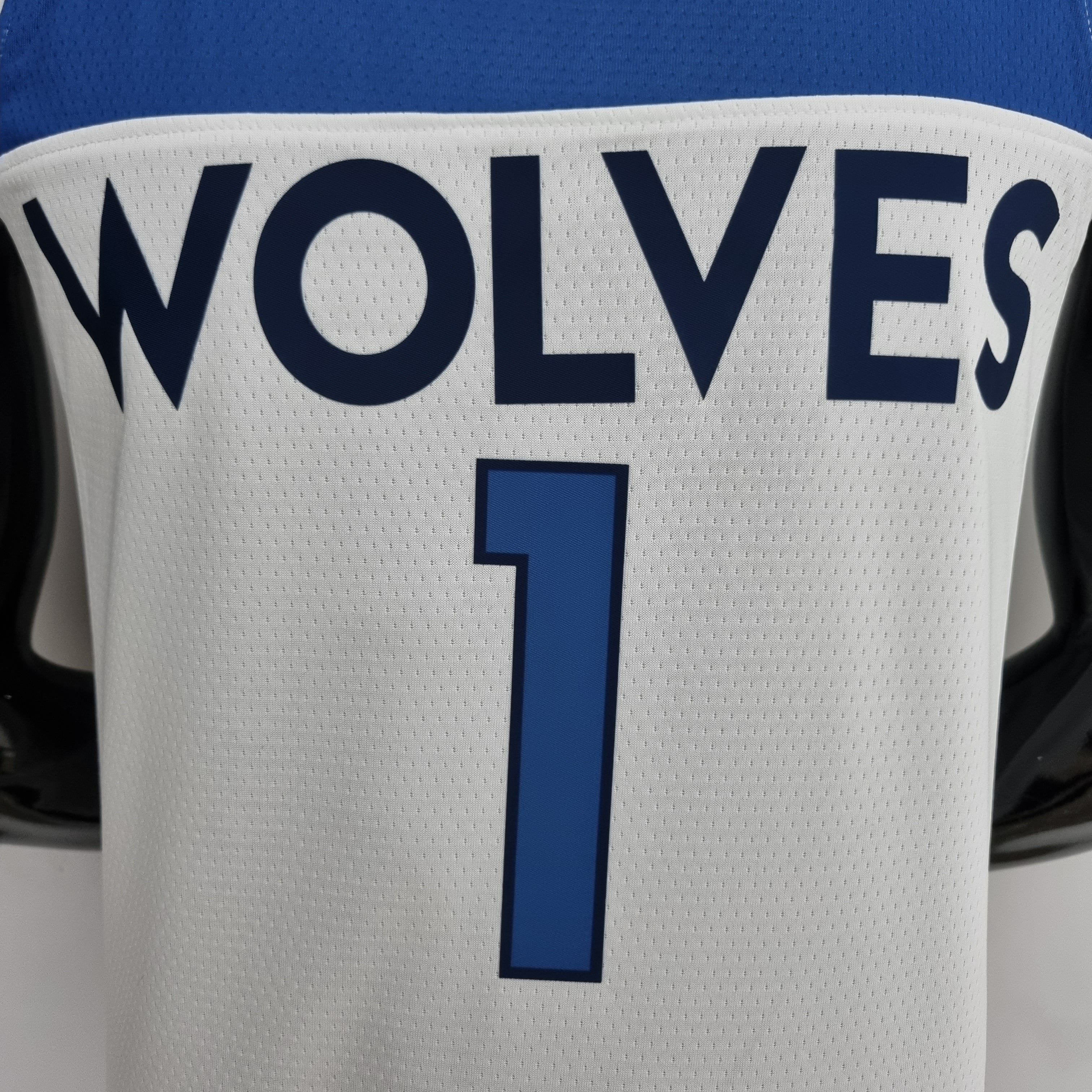 Regata NBA Minnesota Timberwolves - Edwards #1 White