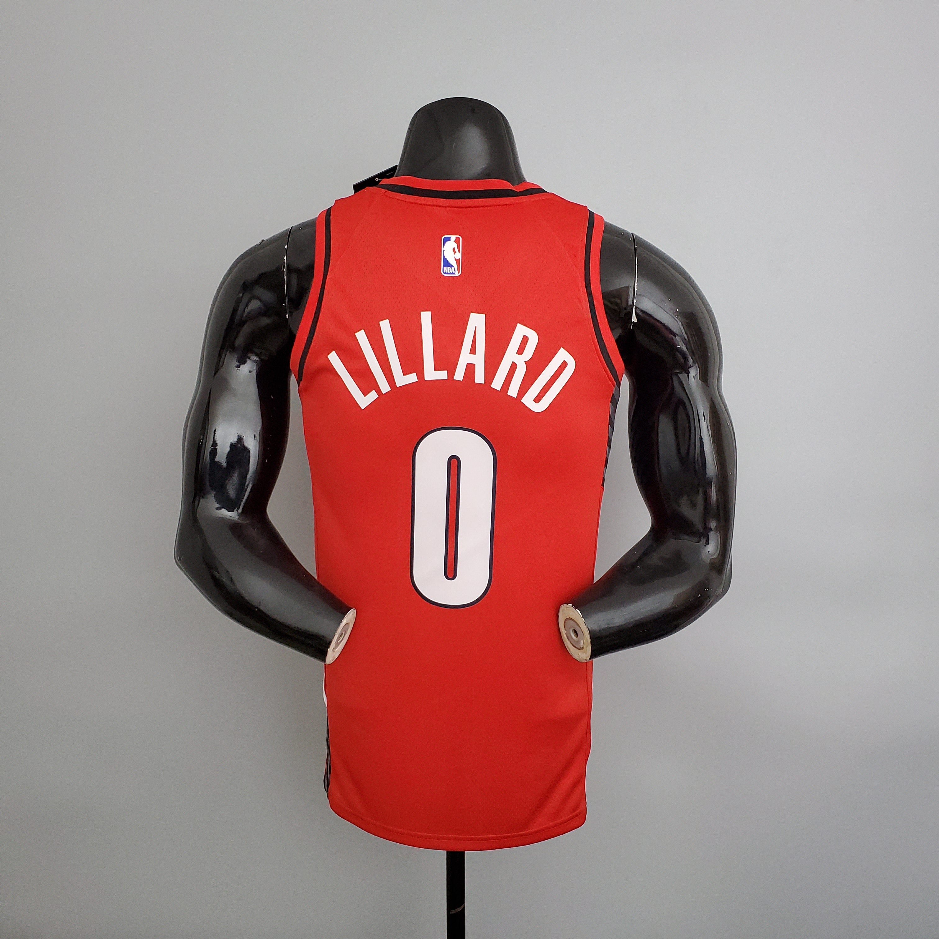 Regata NBA Portland Trail Blazers - Lillard #0 Red