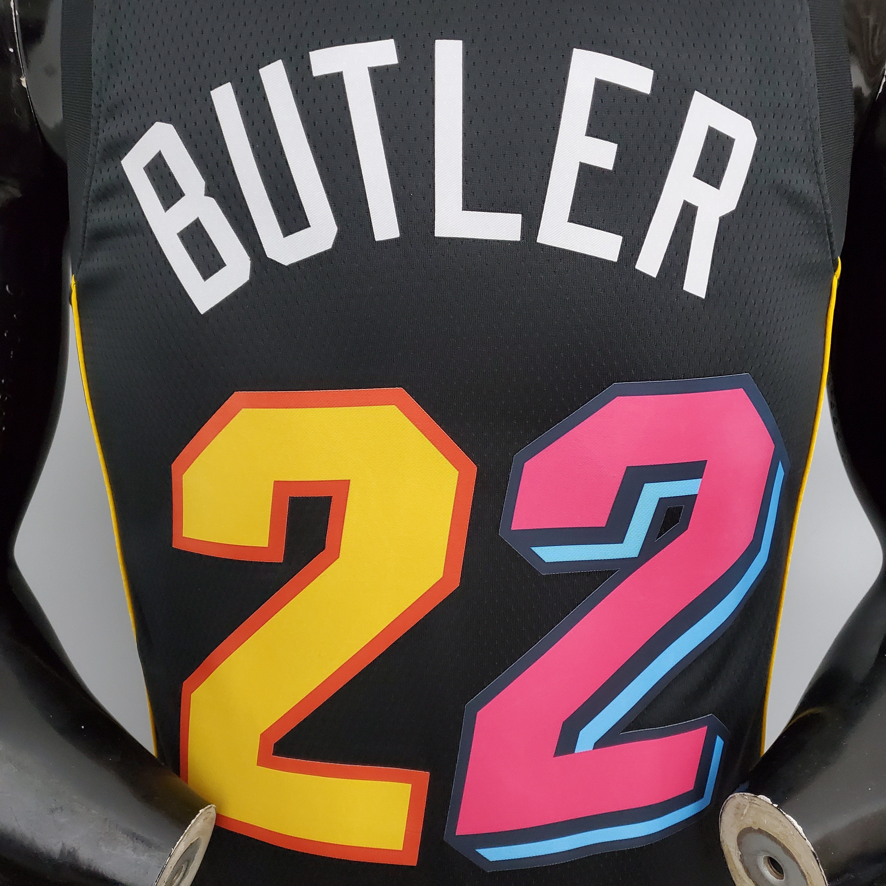 Regata NBA Miami Heat - Butler #22 City Edition Black