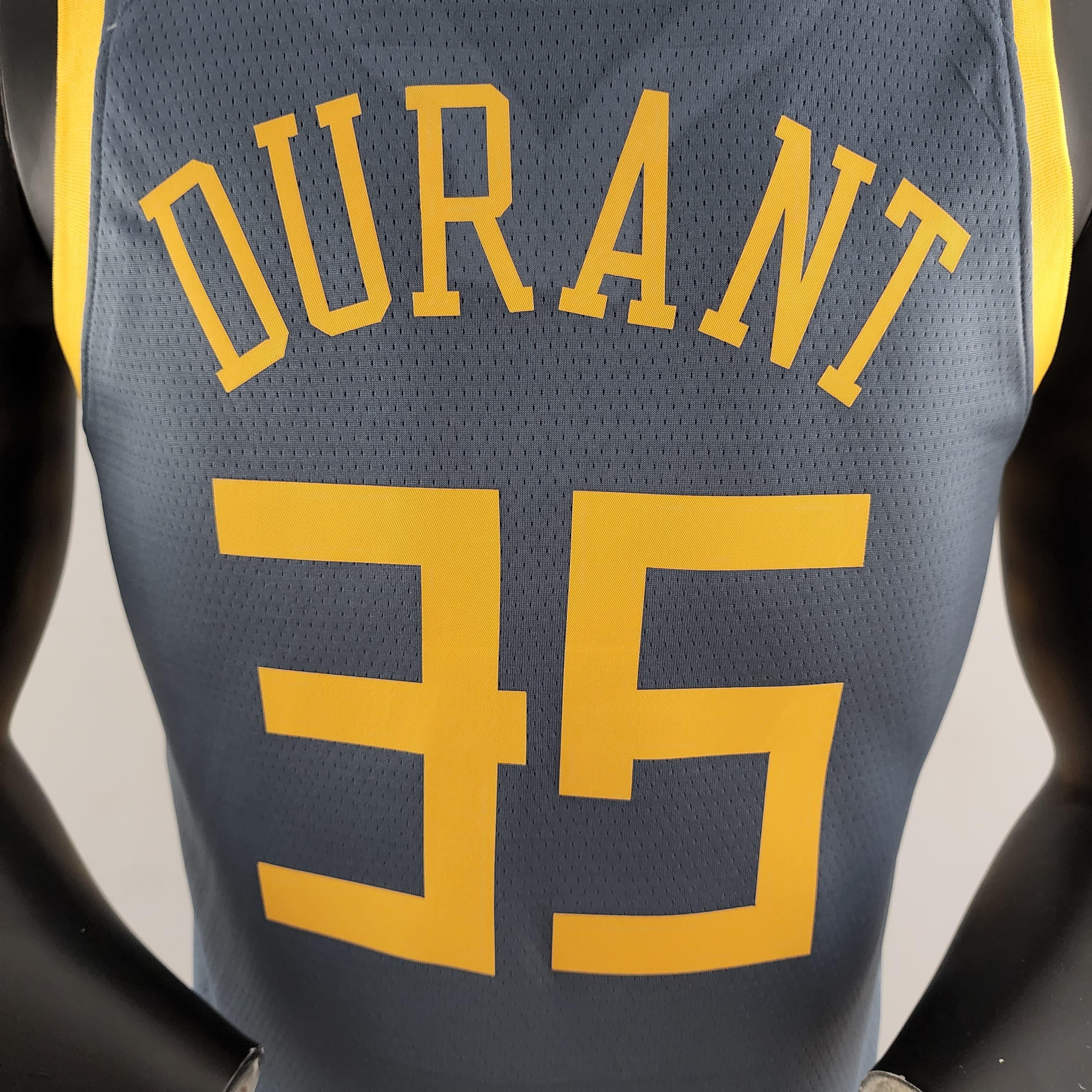 Regata NBA Golden State Warriors - Kevin Durant #35 Japan Edition Grey - ResPeita Sports 