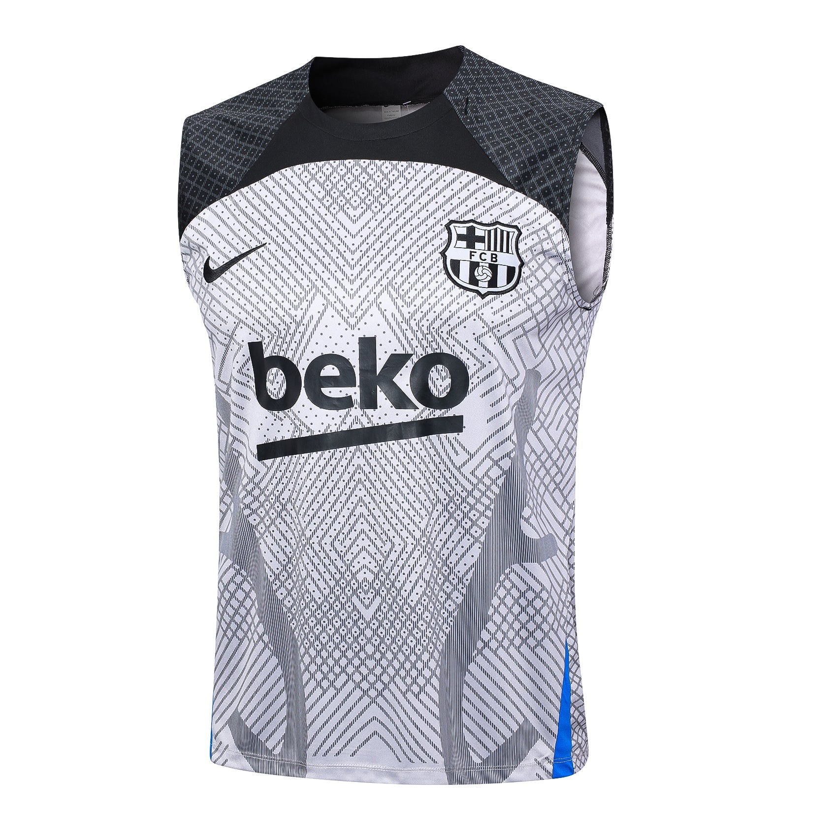 Conjunto Regata Barcelona - Cinza e Preto