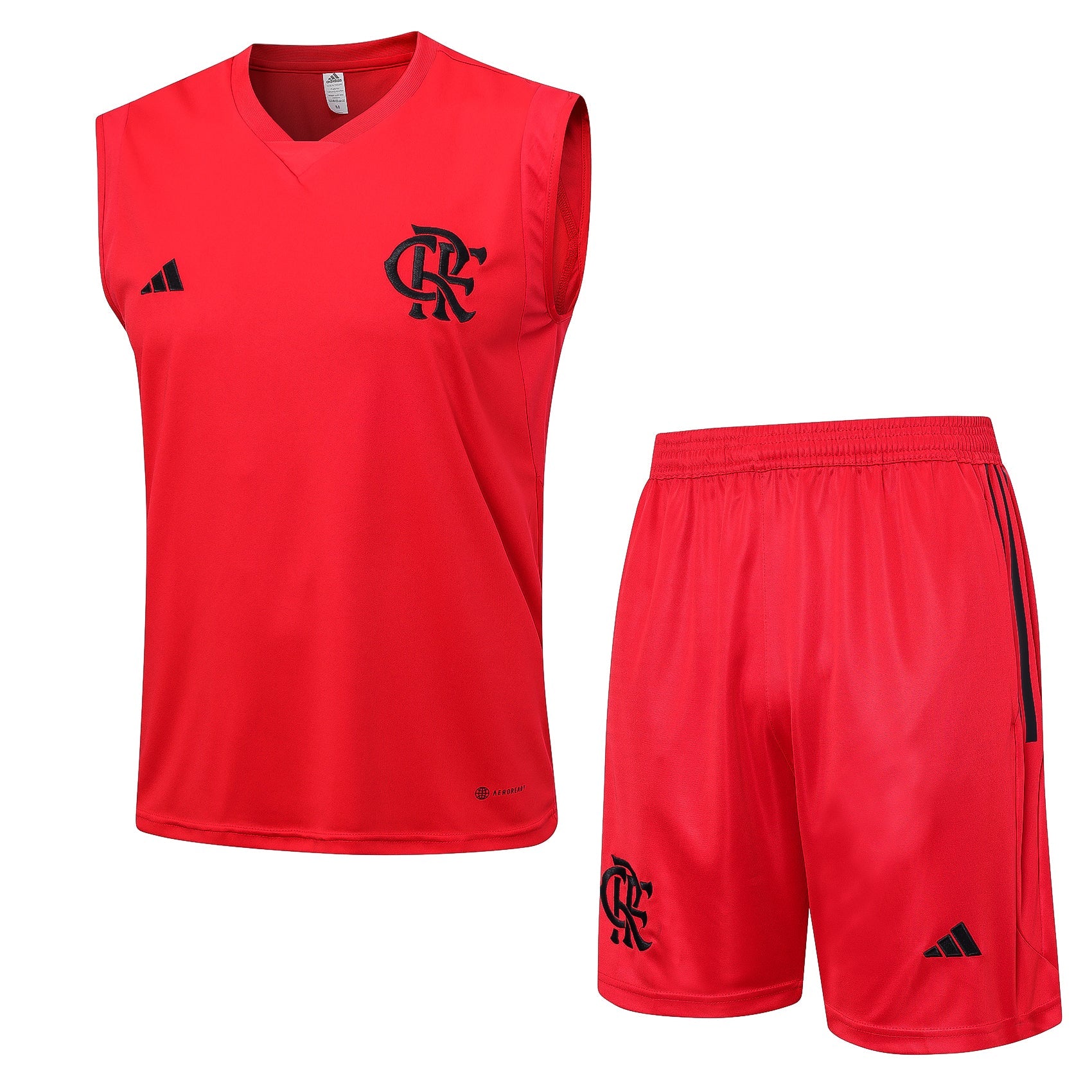 Conjunto Regata Flamengo - Vermelho e Preto