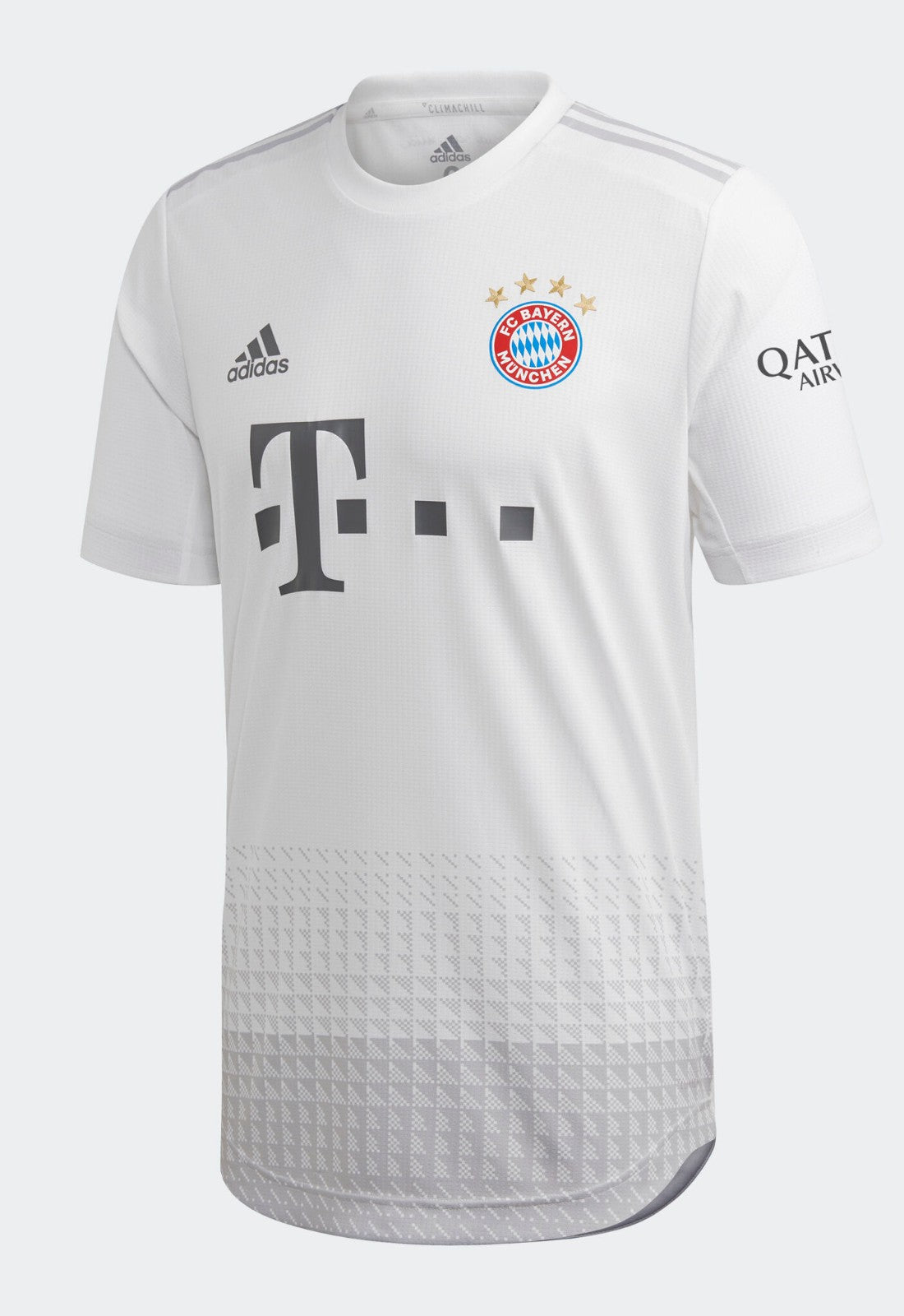 Camisa Bayern de Munique Retrô Away 2019/20 Torcedor Adidas Masculina - Branca