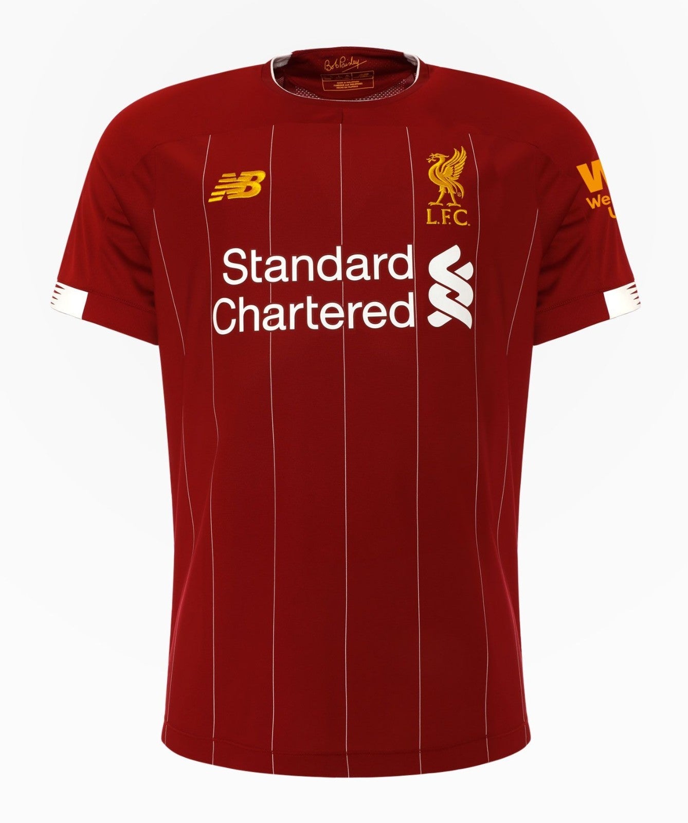 Camisa Liverpool Retrô Home 2019/20 Torcedor New Balance Masculina - Vermelha