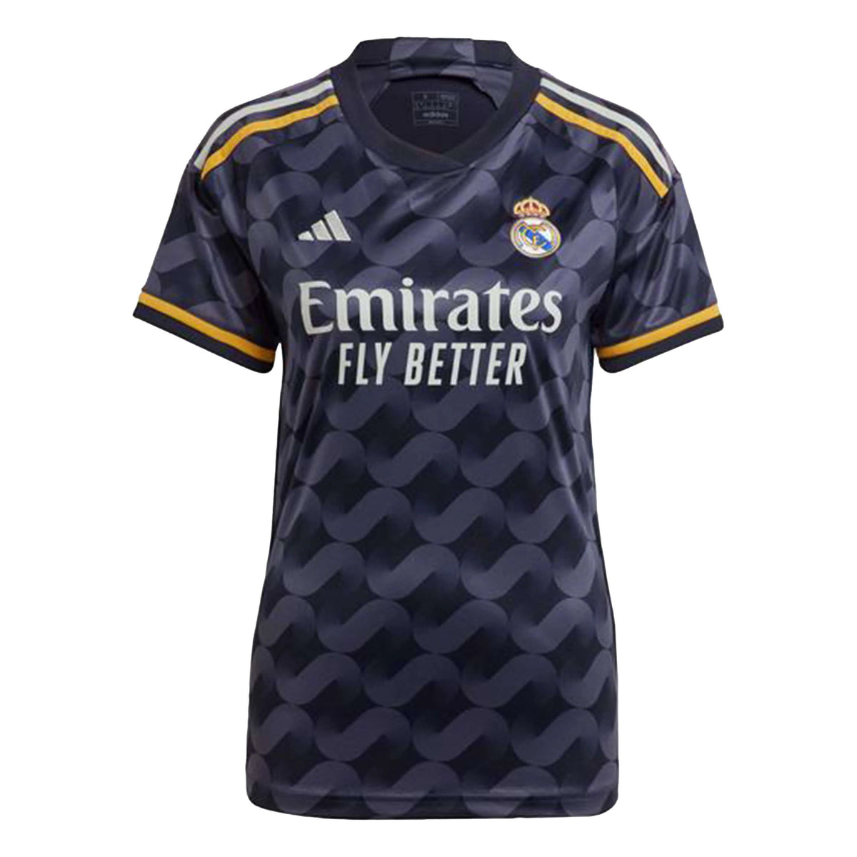 Camisa Real Madrid II 23/24 Torcedor Adidas Feminina - Preta