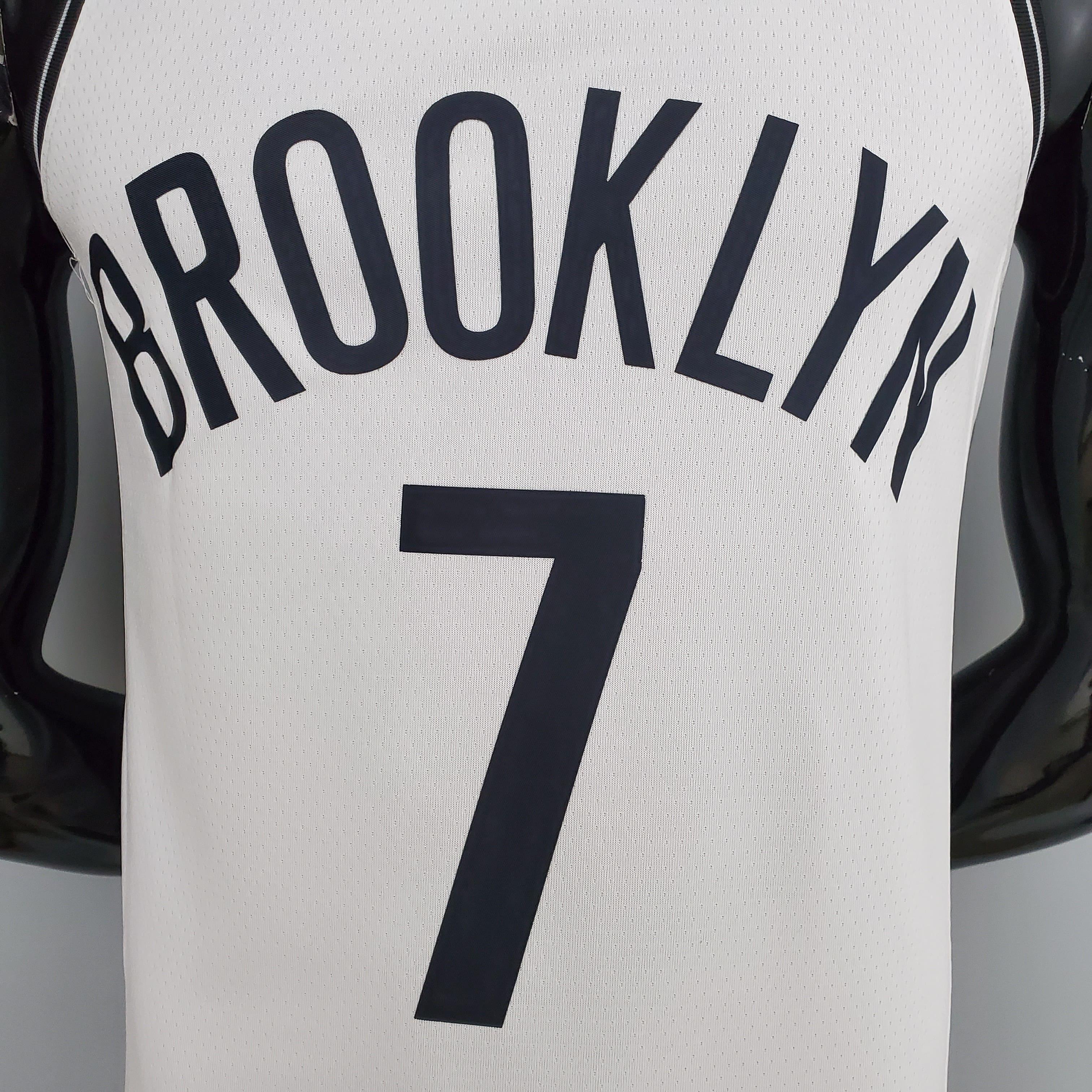 Regata NBA Brooklyn Nets - Durant #7 White - ResPeita Sports 