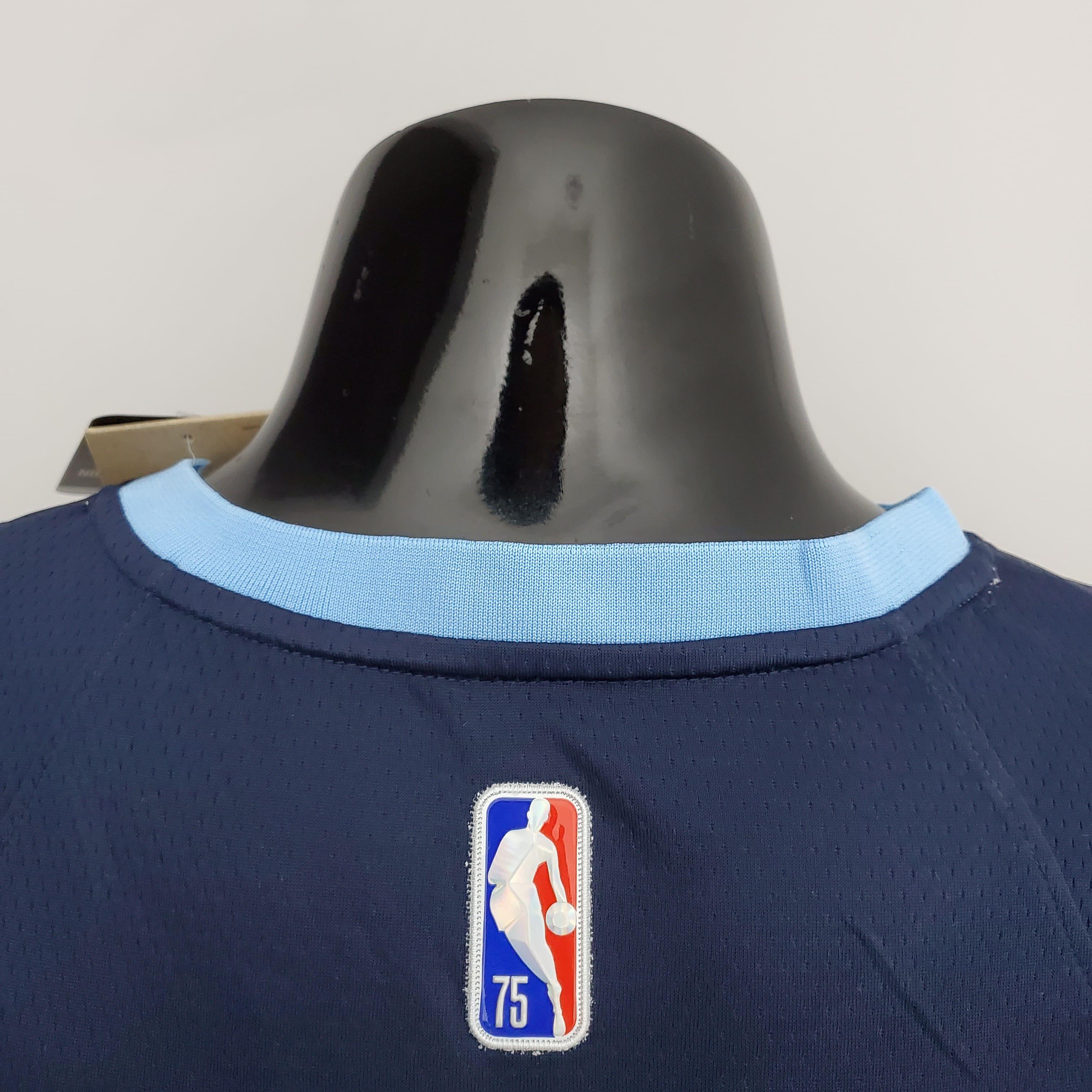 Regata NBA Memphis Grizzlies - Ja Morant #12 Navy Blue - ResPeita Sports 