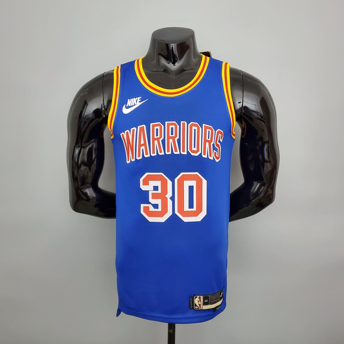 Regata NBA Golden State Warriors - Stephen Curry #30 75th Anniversary Retrô - ResPeita Sports 