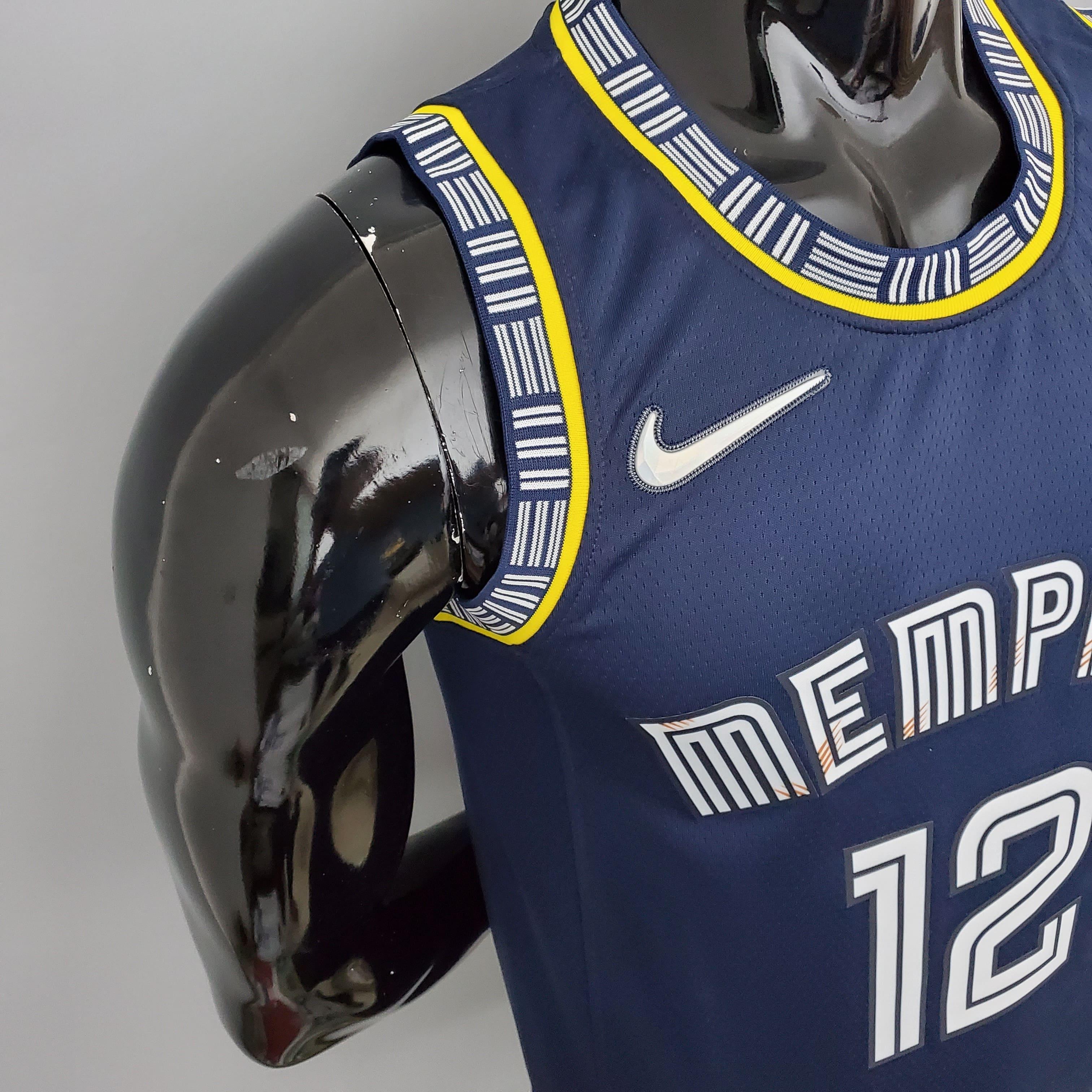 Regata NBA Memphis Grizzlies - Ja Morant #12 Royal Blue - ResPeita Sports 