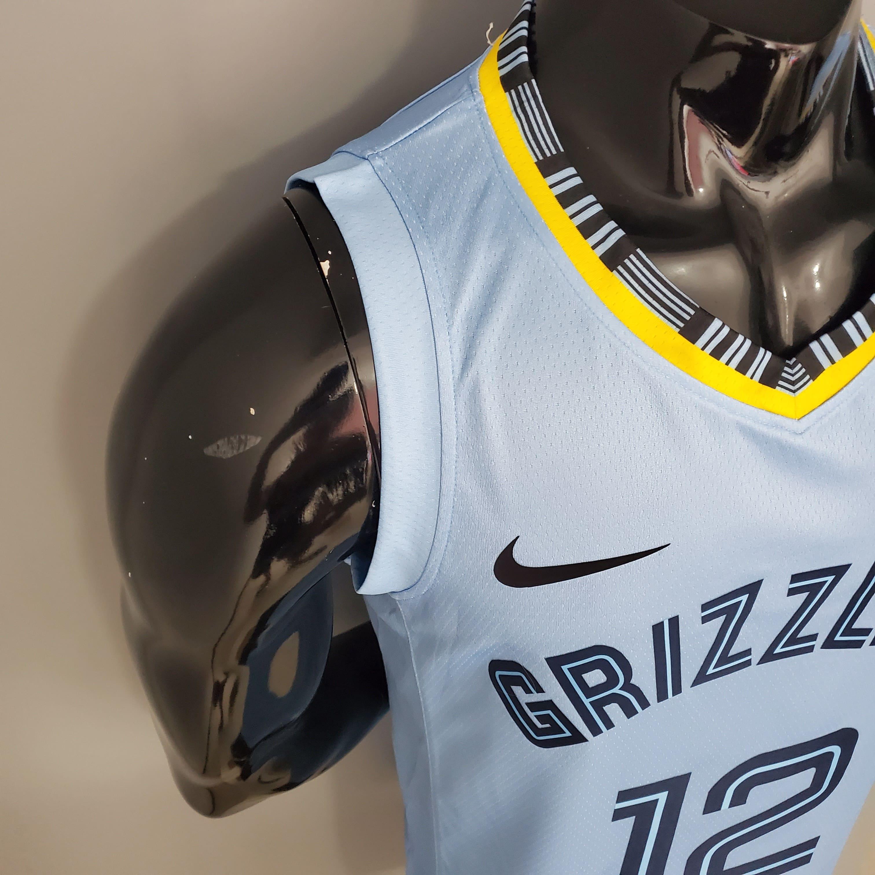 Regata NBA Memphis Grizzlies - Ja Morant #12 Light Blue - ResPeita Sports 