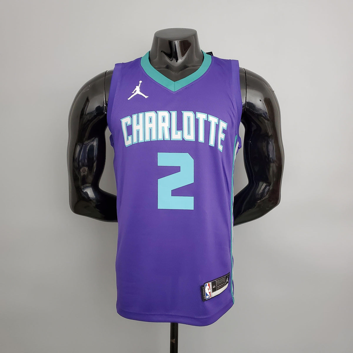 Regata NBA Charlotte Hornets - LaMello Ball #2 Purple - ResPeita Sports 