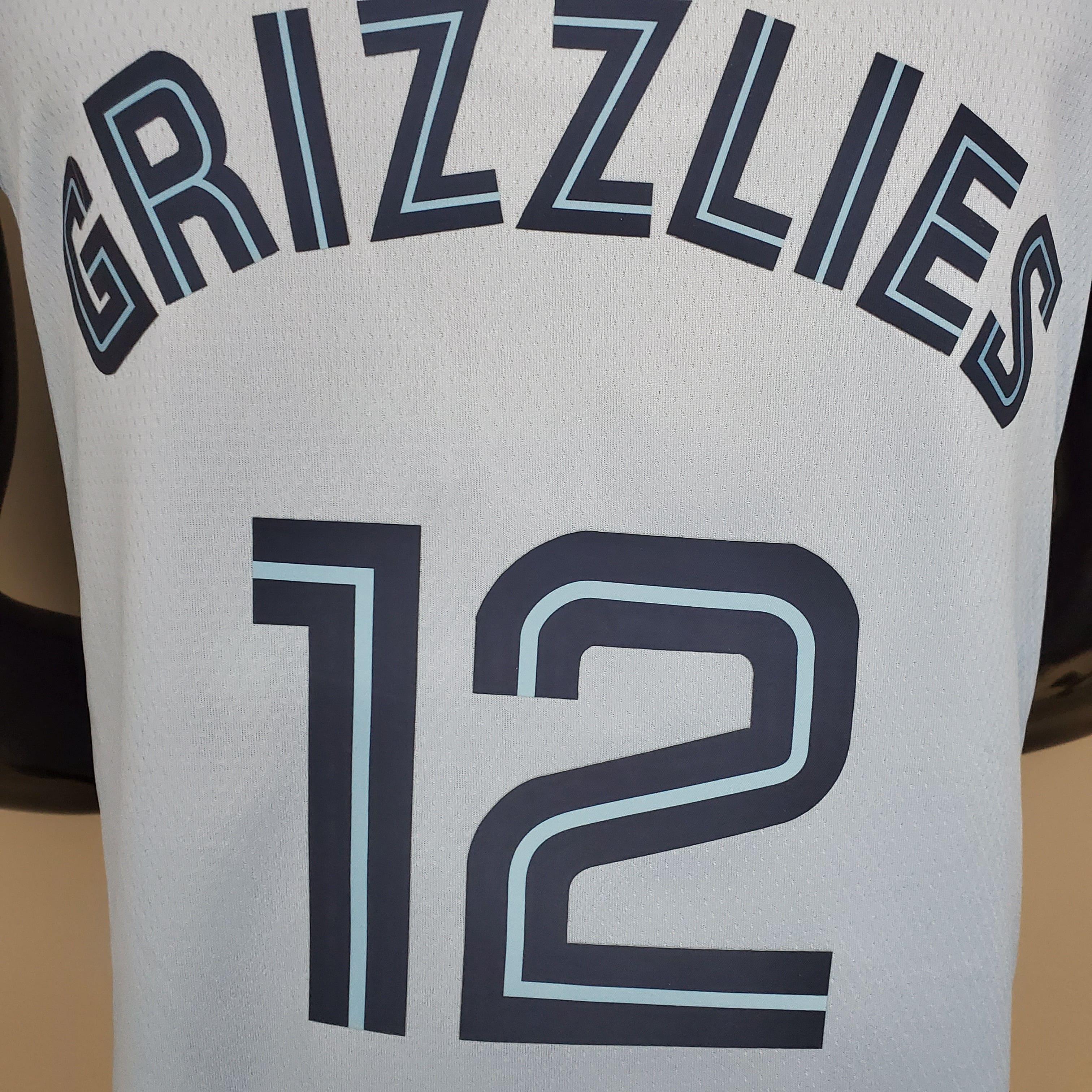 Regata NBA Memphis Grizzlies - Ja Morant #12 Light Blue - ResPeita Sports 