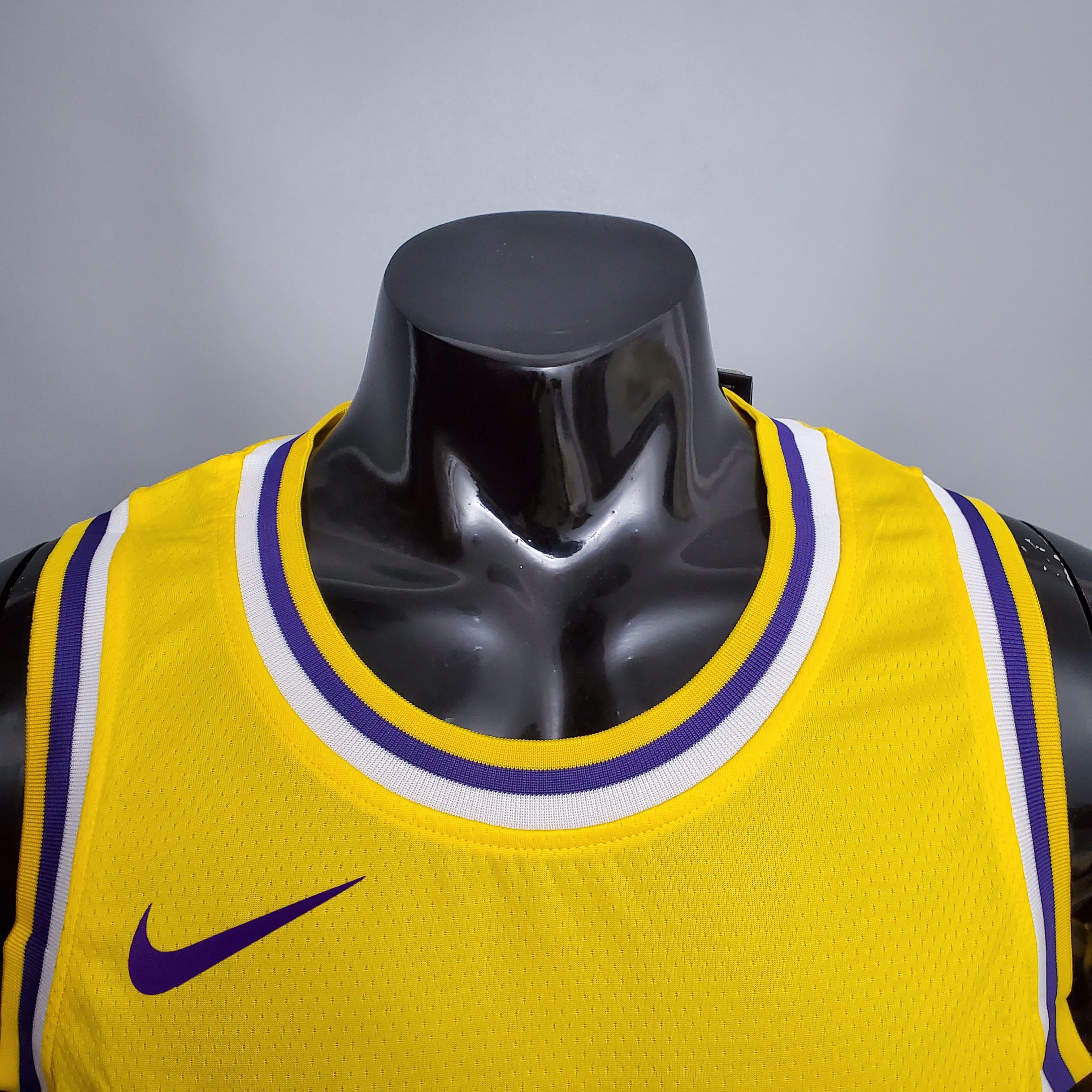 Regata NBA Los Angeles Lakers - LeBron James #23 NCR Yellow - ResPeita Sports 