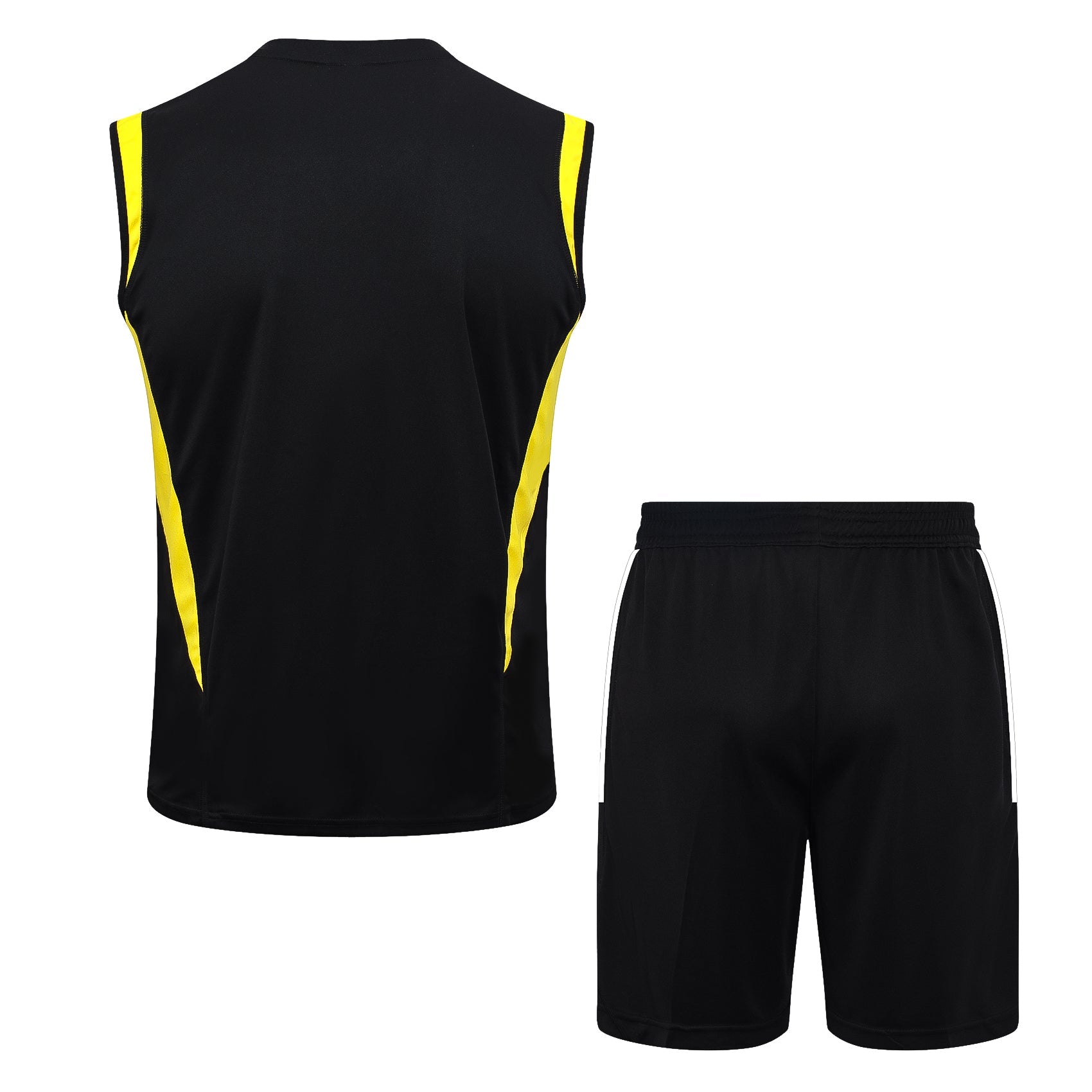 Conjunto Regata Juventus - Preto e Amarelo