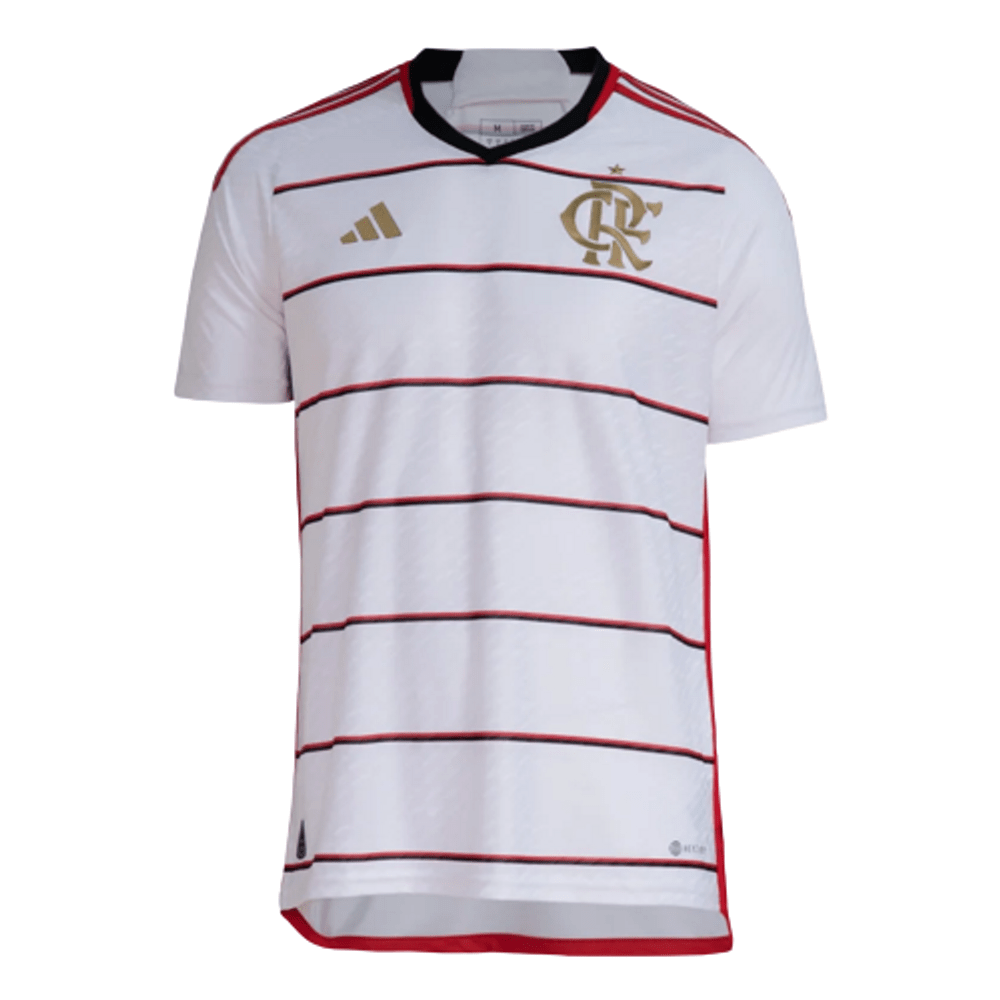 Camisa Flamengo Away 23/24 s/n° Torcedor Masculino - Branca