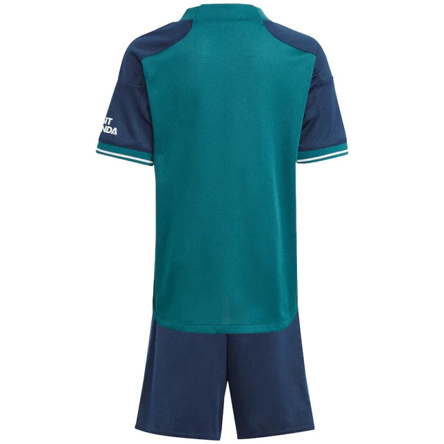 Conjunto Infantil Arsenal Third 23/24 - Verde