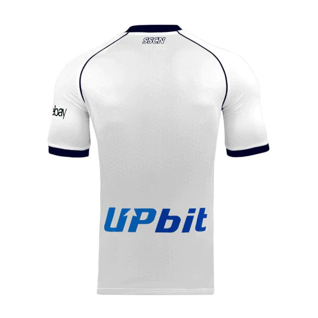 Camisa Napoli Away 23/24 s/n° Torcedor Masculino - Branco