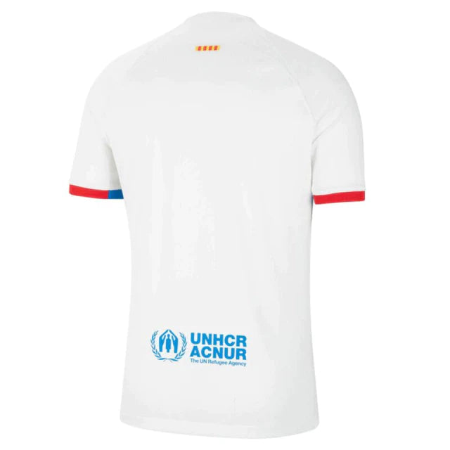 Camisa Barcelona Away 23/24 s/n° Torcedor Masculino - Branco