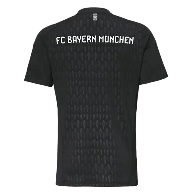 Camisa Bayern de Munique Goleiro Home 23/24 s/n° Torcedor Masculino - Preto