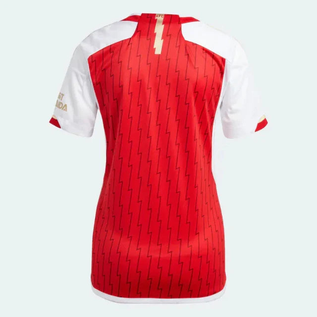 Camisa Arsenal Home 23/24 s/n° Torcedor Feminina - Vermelho