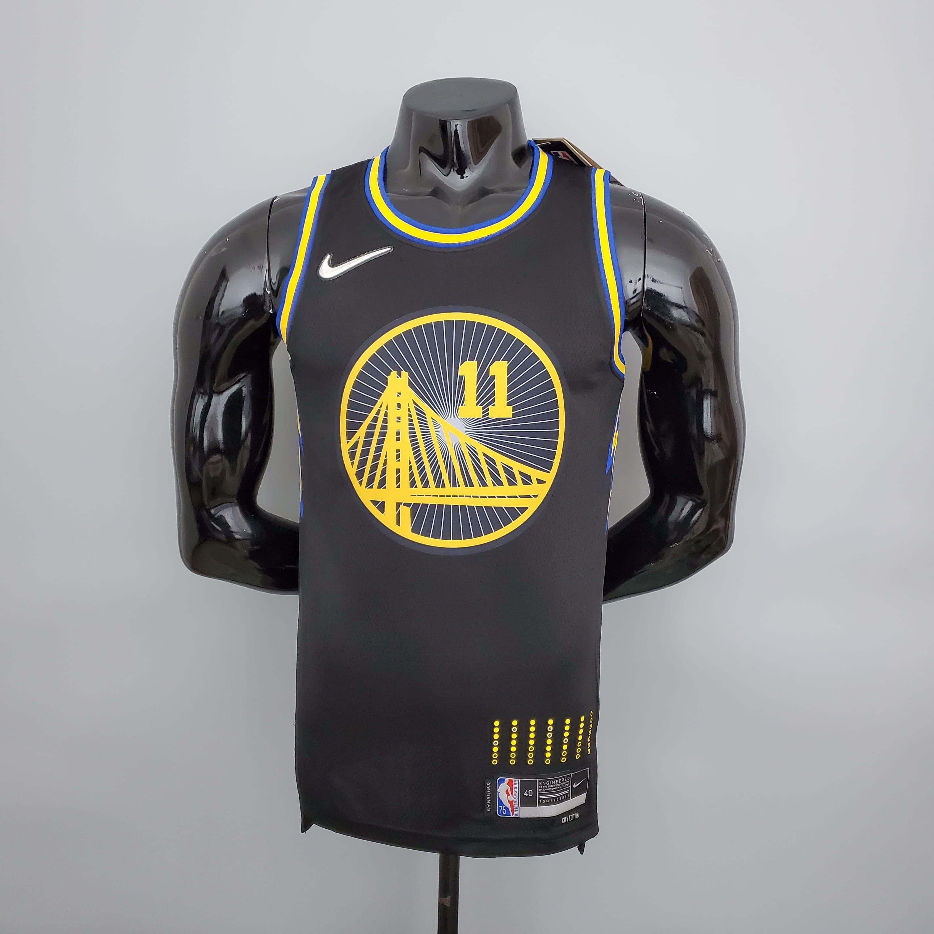 Regata NBA Golden State Warriors - Klay Thompson #11 NCR Black - ResPeita Sports 